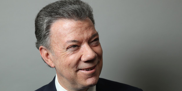 Der kolumbianische Präsident Juan Manuel Santos erhält den Friedensnobelpreis.
