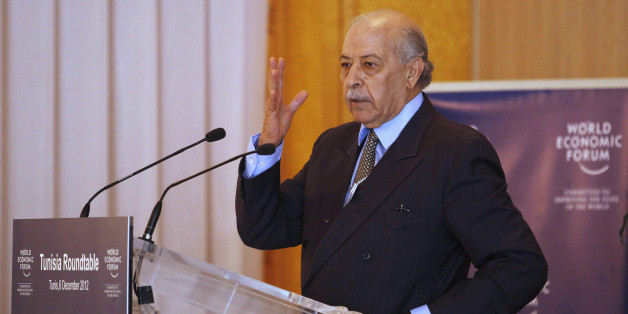 Tunisia's Central Bank governor Chedly Ayari speaks during a round table event on advancing Tunisia's economic transition, organised by the World Economic Forum in Tunis December 6, 2012. REUTERS/Zoubeir Souissi (TUNISIA - Tags: BUSINESS POLITICS)