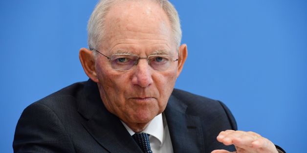 German Finance Minister Wolfgang Schäuble attends a press conference on the German budget plan for 2017 in Berlin, on July 6, 2016. / AFP / John MACDOUGALL (Photo credit should read JOHN MACDOUGALL/AFP/Getty Images)