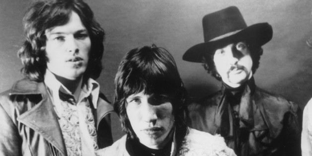 (GERMANY OUT) Pink Floyd - Musikgruppe, Grossbritannienv. links: David Gilmour, Roger Waters,Nick Mason, Richard Wright- Ende 1969 (Photo by ullstein bild/ullstein bild via Getty Images)