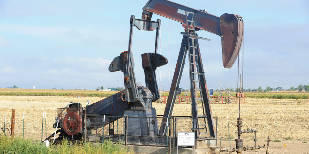 WELD COUNTY, CO - SEPTEMBER 14: An oil pump or pump jack in a field with energy development still going strong on Thursday, September 14, 2016. (Photo by Steve Nehf/The Denver Post via Getty Images)