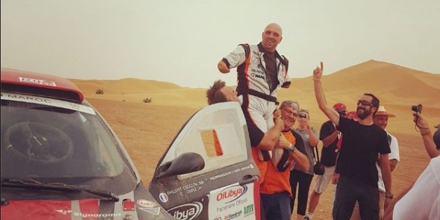 Quadruple amputé, il réussit à terminer le rallye du Maroc