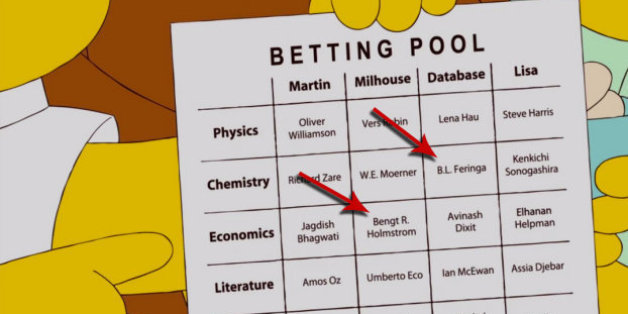 "Les Simpson" avaient prédit en 2010 la victoire de deux prix Nobel 2016