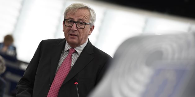 European Commission president Jean-Claude Juncker speaks at the start of a meeting for the preparation of the 20-21 October European Council summit of EU leaders at the European parliament in Strasbourg, eastern France, on October 5, 2016. / AFP / FREDERICK FLORIN (Photo credit should read FREDERICK FLORIN/AFP/Getty Images)