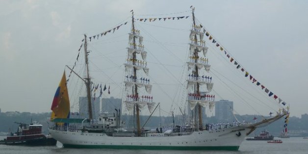 Ce magnifique voilier de la marine colombienne fait escale à Casablanca