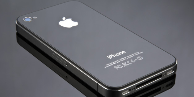 Apple's iPhone 4 shot in a studio on a reflective background, June 24, 2010. (Photo by Will Ireland/T3 Magazine via Getty Images)
