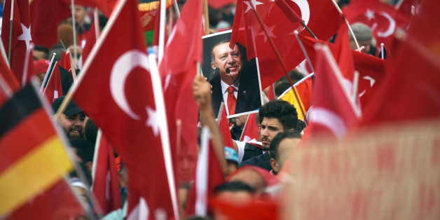 Eine Demo von Erdogan-Anhängern in Köln im Juli dieses Jahres