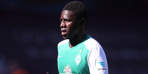 Football - West Ham United v Werder Bremen - Pre Season Friendly - Upton Park - 2/8/15Werder Bremen's Ousman Manneh during the matchAction Images via Reuters / Matthew ChildsLivepicEDITORIAL USE ONLY.