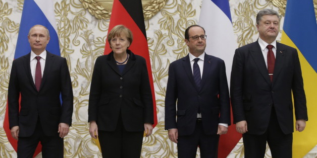 Bundeskanzlerin Angela Merkel wird den russischen Präsidenten Wladimir Putin in Berlin empfangen
