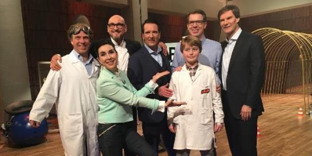 Erfinder Uli Sambeth konnte alle fünf "Löwen" für sich gewinnen