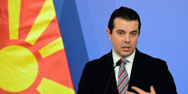 Mazedoniens Außenminister Nikola Poposki macht der EU heftige Vorwürfe