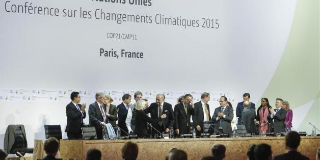 NEW YORK, NY - APRIL 22: Actor and climate activist Leonardo DiCaprio speaks at the United Nations Signing Ceremony for the Paris Agreement climate change accord that came out of negotiations at the COP21 climate summit last December in Paris on April 22, 2016 in New York City. At least 155 countries are expected to sign the agreement which has the goal of limiting warming to 'well below' 2 degrees Celsius above preindustrial levels. The ceremony symbolically takes place on Earth Day. (Photo b