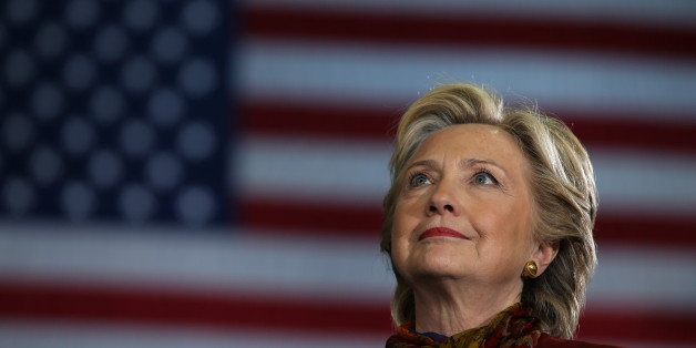 U.S. Democratic presidential nominee Hillary Clinton attends a campaign rally accompanied by vice presidential nominee Senator Tim Kaine (not pictured) in Pittsburgh, U.S., October 22, 2016. REUTERS/Carlos Barria TPX IMAGES OF THE DAY