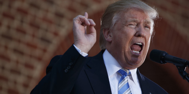 Republican presidential candidate Donald Trump speaks during a campaign rally at Regent University, Saturday, Oct. 22, 2016, in Virginia Beach, Va. (AP Photo/Evan Vucci)