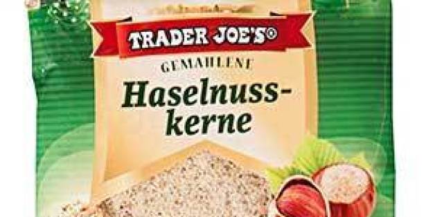"Trader Joe’s Gemahlene Haselnusskerne, 200 g" ruft Aldi Nord wegen Salmonellen zurück