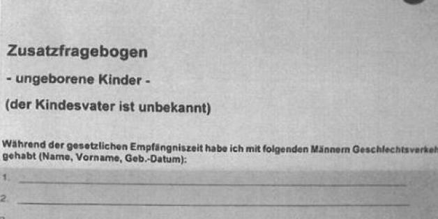 Der Sex-Fragebogen des Jobcenter Stade