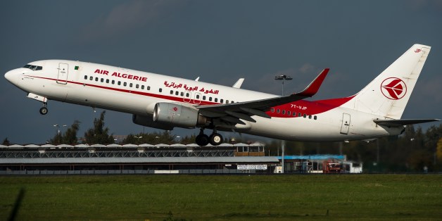 An 737 800 Boeing plane of the Air Algerie company takes off, on October 11, 2014 at the Lille-Lesquin airport, northern France. AFP PHOTO / PHILIPPE HUGUEN (Photo credit should read PHILIPPE HUGUEN/AFP/Getty Images)