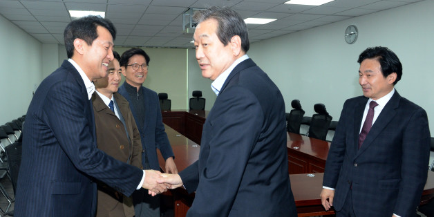 1일 오후 국회 의원회관에서 오세훈 전 서울시장, 남경필 경기도지사, 새누리당 김무성 전 대표, 김문수 전 경기도지사, 원희룡 제주도지사 등 새누리당 비박계 대권 예비주자들이 현안과 관련해 회동하고 있다.