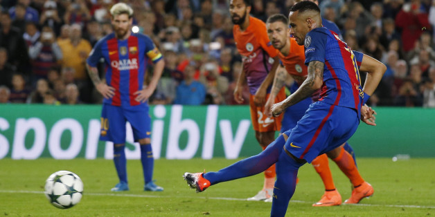Manchester City gegen FC Barcelona - das Champions-League-Spiel kommt auch im Live-Stream