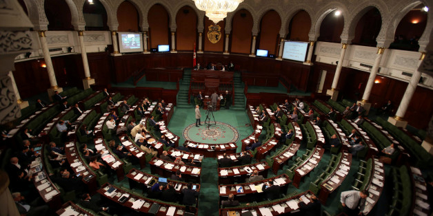 A general view shows the Assembly of the Representatives of the People in Tunis, Tunisia, May 10, 2016. The Tunisian parliament on Thursday approved a new banking bill to modernize financial services, a second reform called for by the International Monetary Fund after a disputed central bank law passed last month. Picture taken May 10, 2016. REUTERS/Zoubeir Souissi
