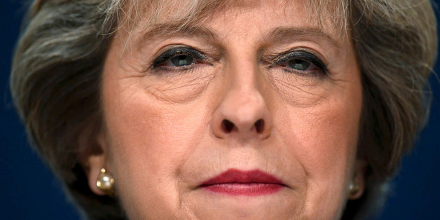 Britain's Prime Minister Theresa May speaks at the annual Conservative Party Conference in Birmingham, Britain, October 2, 2016. REUTERS/Toby Melville/File Photo