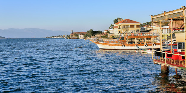 Coastline in Ayvalik, Balikesir,Turkey.