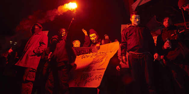 "Anonymous"-Protest: Londoner Polizei warnt vor Ausschreitungen beim "Million Mask March"