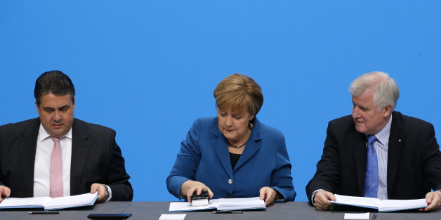 Gabriel, Merkel, Seehofer