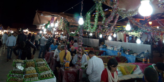 Place Jamaa El Fna, le 6 novembre 2016 à Marrakech