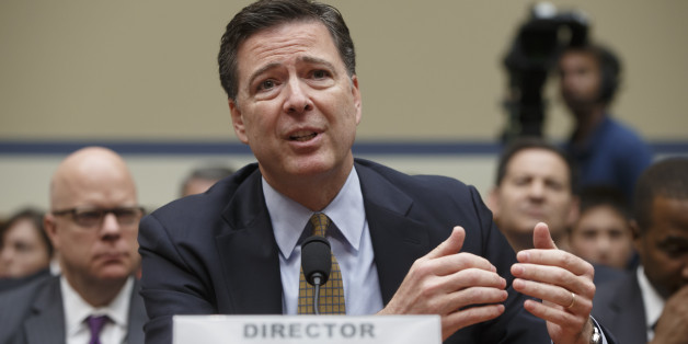 FILE - In this July 7, 2016 file photo, FBI Director James Comey testifies on Capitol Hill in Washington before the House Oversight Committee to explain his agency's recommendation to not prosecute Hillary Clinton. In a letter from Comey released on Nov. 6, he tells Congress review of additional Clinton emails does not change conclusion she should not face charges. (AP Photo/J. Scott Applewhite, File)