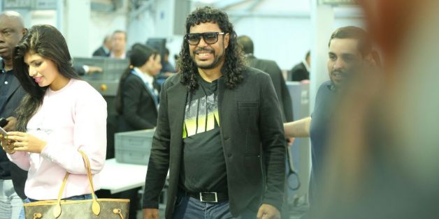 L'ancien joueur international René Higuita visite le site de la COP22