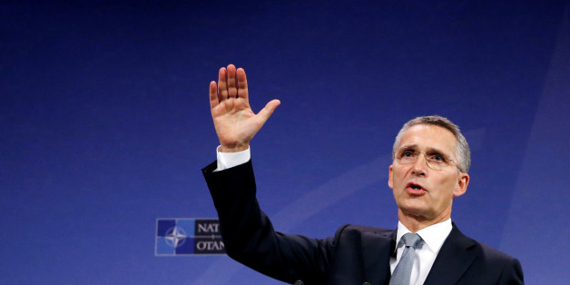 NATO Secretary-General Jens Stoltenberg addresses a news conference during a NATO defence ministers meeting at the Alliance headquarters in Brussels, Belgium, October 27, 2016. REUTERS/Francois Lenoir