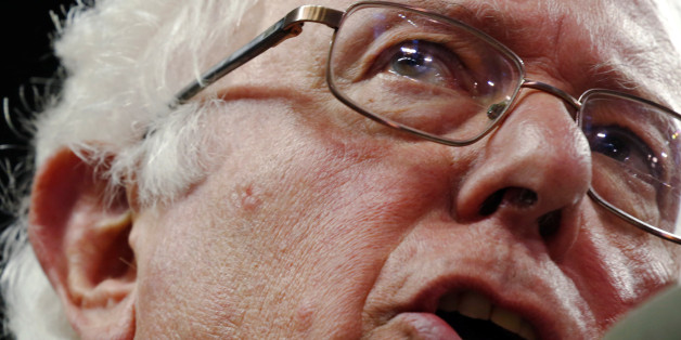 U.S. Democratic presidential candidate Bernie Sanders speaks at a campaign rally in New Brunswick, New Jersey, U.S., May 8, 2016. REUTERS/Dominick Reuter