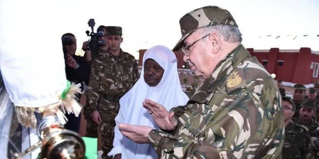 Le général Ahmed Gaïd Salah, vice-ministre de la Défense nationale, chef d'état-major de l’armée algérienne