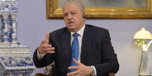 MOSCOW REGION, RUSSIA. APRIL 27, 2016. Algeria's Prime Minister Abdelmalek Sellal during a meeting with Russia's Prime Minister Dmitry Medvedev (not pivtured) at Gorki residence. Alexander Astafyev/Russian Government Press Office/TASS (Photo by Alexander Astafyev\TASS via Getty Images)