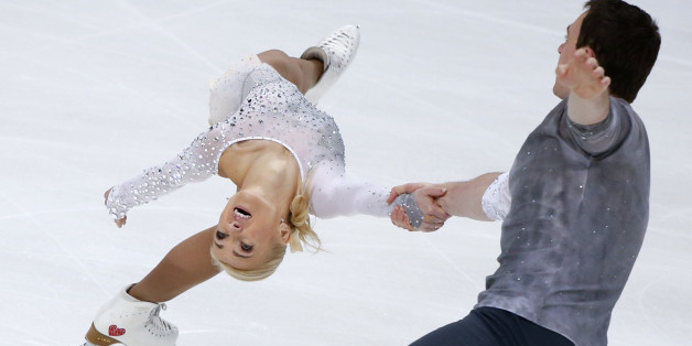 Aliona Savchenko und Bruno Massot werden beim Eiskunstlauf-Grand-Prix von Frankreich zu sehen sein - auch im Live-Stream