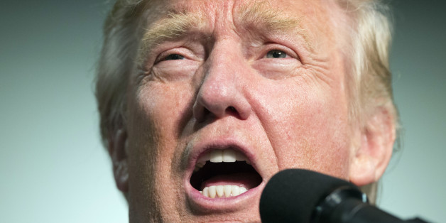 Republican presidential candidate Donald Trump speaks during a campaign rally, Friday, Oct. 14, 2016, in Charlotte, N.C. (AP Photo/ Evan Vucci)