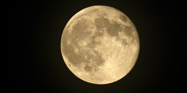 Super Moon which seems 14% bigger and 30% brighter than a normal full moon Dorset
