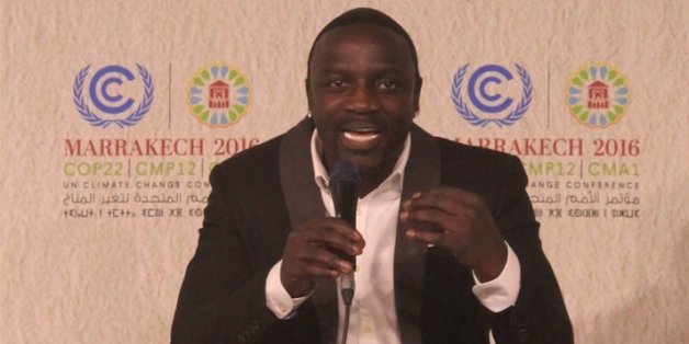 Le message humaniste de Akon à la COP22