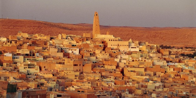 ALGERIA - MARCH 5: View of Ghardaia, M'Zab Valley (UNESCO World Heritage List, 1982), Algeria. (Photo by DeAgostini/Getty Images)