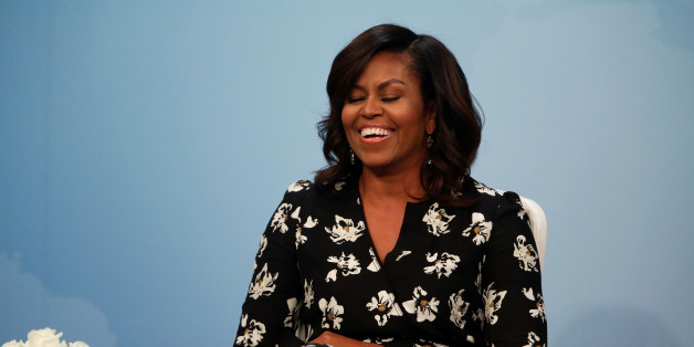 U.S. first lady Michelle Obama participates in a forum on girls' education at the Newseum in Washington, U.S. October 11, 2016. REUTERS/Jonathan Ernst