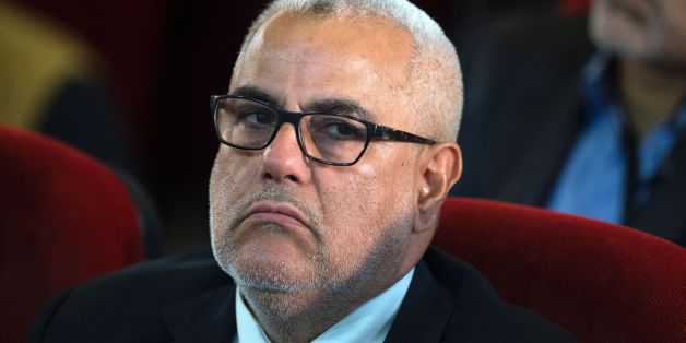 Moroccan Prime Minister and Secretary General of the ruling Islamist Justice and Development Party (PJD), Abdelilah Benkirane, attends a conference during a party meeting in Sale on October 22, 2016. / AFP / FADEL SENNA (Photo credit should read FADEL SENNA/AFP/Getty Images)