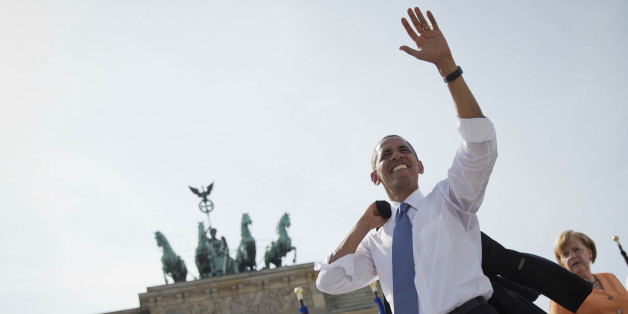 Barack Obama bei seinem letzten Berlin-Besuch im Juni 2013