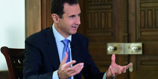 Syria's President Bashar al-Assad speaks during an interview with a Portuguese television channel in this handout picture provided by SANA on November 15, 2016. SANA/Handout via REUTERS ATTENTION EDITORS - THIS PICTURE WAS PROVIDED BY A THIRD PARTY. IT IS DISTRIBUTED, EXACTLY AS RECEIVED BY REUTERS, AS A SERVICE TO CLIENTS. REUTERS IS UNABLE TO INDEPENDENTLY VERIFY THE AUTHENTICITY, CONTENT, LOCATION OR DATE OF THIS IMAGE. FOR EDITORIAL USE ONLY. TPX IMAGES OF THE DAY