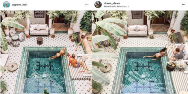 Ces photos de rêve prises au Maroc ont été plagiées au détail près