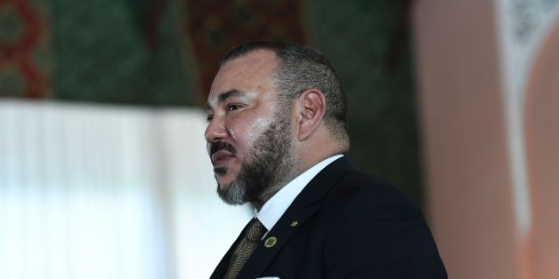 Morocco's King Mohammed VI arrives to attend the official lunch for the opening of the high-level segment of the COP22 Climate Change Conference at the Royal Palace in Marrakesh on November 15, 2016. / AFP / STEPHANE DE SAKUTIN (Photo credit should read STEPHANE DE SAKUTIN/AFP/Getty Images)