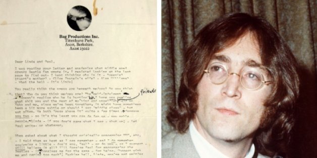 Ein bisher unbekannter Brief von John Lennon enthüllt ein großes Geheimnis der "Beatles"