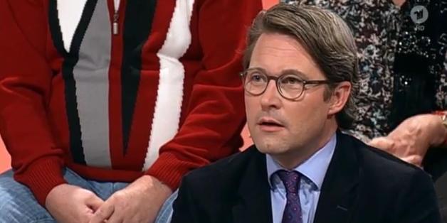 Andreas Scheuer bei "Maischberger"