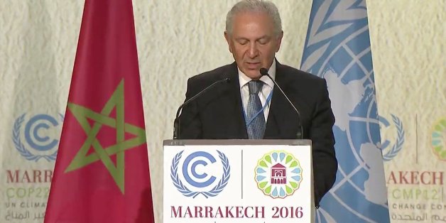 Aziz Mekouar, ambassadeur pour la négociation multilatérale de la COP22, Marrakech, 17 novembre 2016