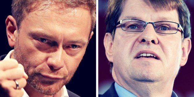 Christian Lindner (FDP) und Ralf Stegner (SPD)